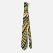Cravate Lignes courbes multicolores cool (Devant)