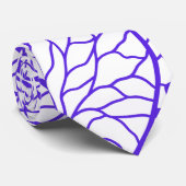 Cravate Lignes Patton de Purple  (Roulé)
