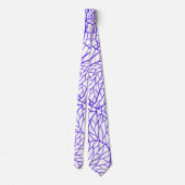 Cravate Lignes Patton de Purple  (Dos)