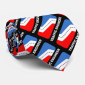 Cravate Ligue des ingénieurs de la circulation (Roulé)