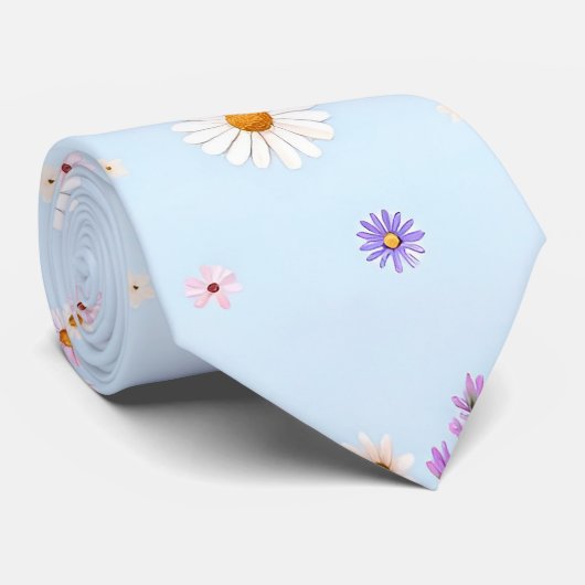 Cravate Lilac Bloomlets (Roulé)