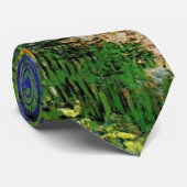 Cravate Lilacs de Vincent van Gogh, Fleurs de Jardin Vinta (Roulé)