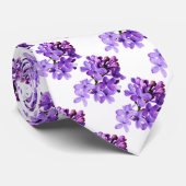 Cravate Lilas violets (Roulé)