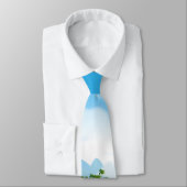 Cravate L'île tropicale (Attaché)