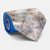 Cravate L'île tropicale sous et au-dessus de l'eau (Roulé)