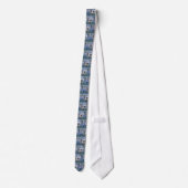 Cravate Lilies 6 - Blue Smoke Chat persan (Dos)