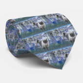 Cravate Lilies 6 - Chat Persan Blue Smoke (Roulé)
