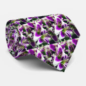 Cravate Lillies_ (Roulé)