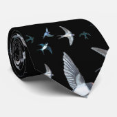Cravate L'Illustration De L'Avalière Volante (Roulé)