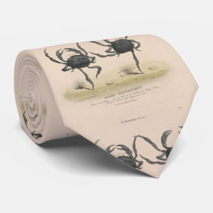 Cravate L'illustration vintage de la danse marche en crabe