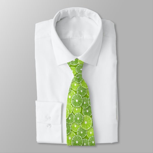 Cravate Lime pop (Attaché)