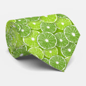 Cravate Lime pop (Roulé)