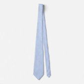 Cravate Lin bleu clair texture (Devant)