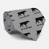 Cravate L'indicateur aux cheveux courts allemand (Roulé)