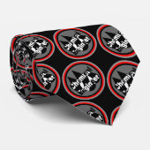 Cravate L'ingénieur chimiste laisse tomber le cercle (Roulé)