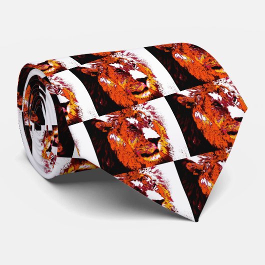 Cravate Lion (Roulé)