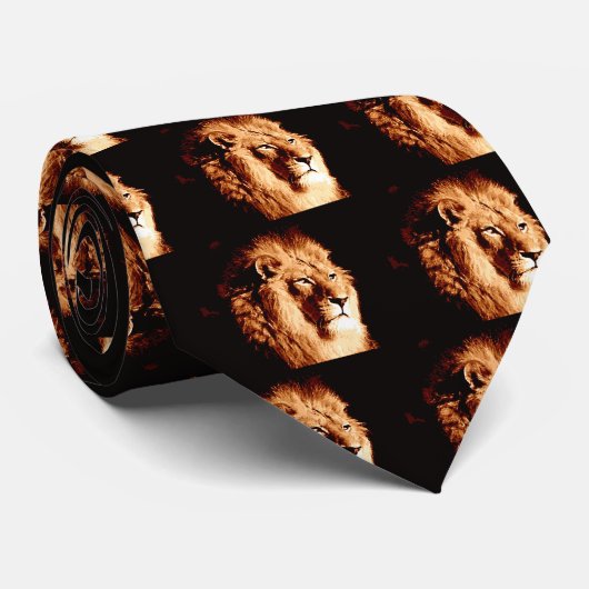 Cravate Lion (Roulé)
