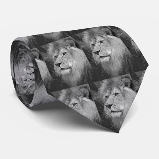 Cravate Lion (Roulé)