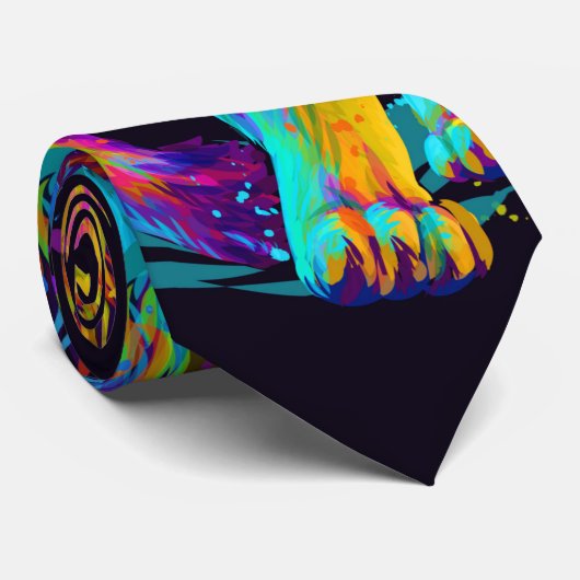 Cravate Lion (Roulé)