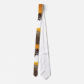 Cravate Lion de montagne au coucher du soleil (Dos)