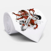 Cravate Lion de tartan de MacIver (Roulé)