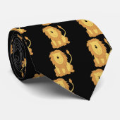 Cravate Lion Necktie (Roulé)