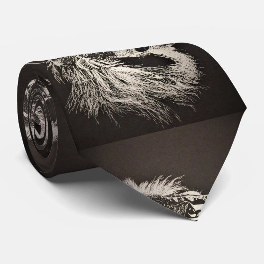 Cravate Lion tie (Roulé)