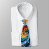Cravate Liquid Color Necktie (Attaché)