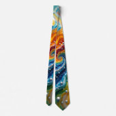 Cravate Liquid Color Necktie (Dos)