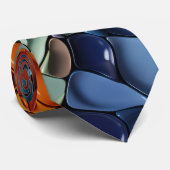 Cravate Liquide en mosaïque (Roulé)