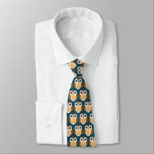 Cravate Little Owls Design Necktie