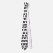 Cravate Live and Let Live 12 Step Recovery Slogan Citation (Devant)