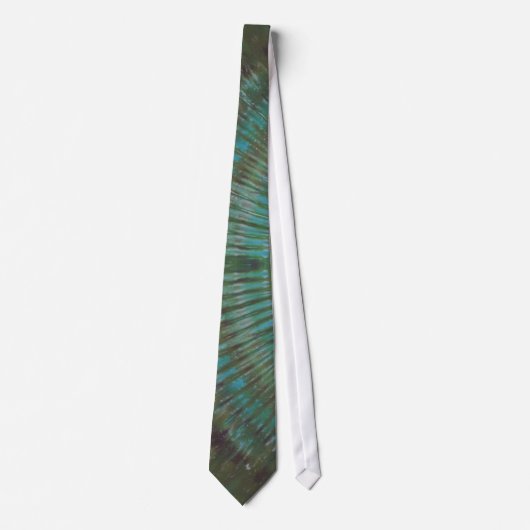 Cravate Living Green Tie Dye Necktie (Devant)