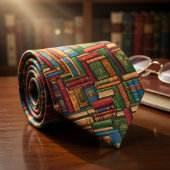 Cravate Livres sur les étagères