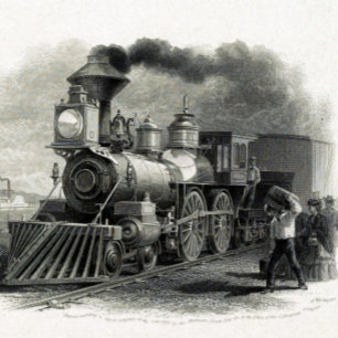 Cravate Locomotive à vapeur Trains