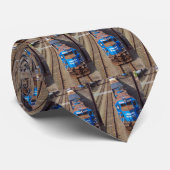 Cravate Locomotive de Conrail au travail (Roulé)