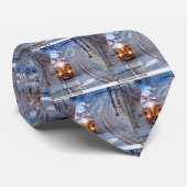 Cravate Locomotive ferroviaire Pennsylvania 5809 restaurée (Roulé)