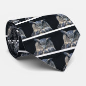 Cravate "L'OEil de bois est vigilant" (Roulé)