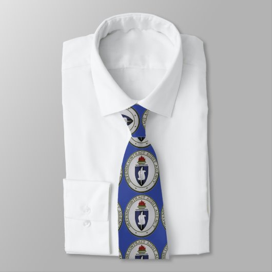 Cravate Logo Carrelé DCAA Necktie (Attaché)