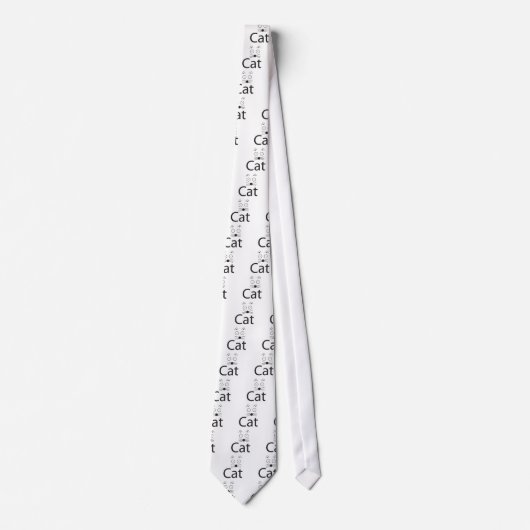 Cravate Logo CAT (Devant)