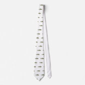 Cravate Logo de bar d'Amérique (Devant)