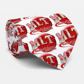 CRAVATE LOGO DE BOUCHON DE LABORATOIRE RBC MLT - TECHNOLOG (Roulé)