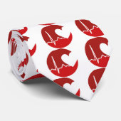 Cravate Logo de coeur (Roulé)