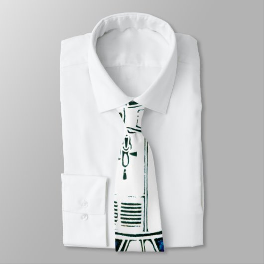 Cravate Logo de patchs de mission Apollo 7 NASA (Attaché)