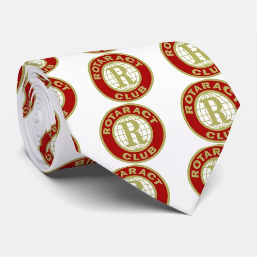 Cravate Logo de Rotaract (Roulé)