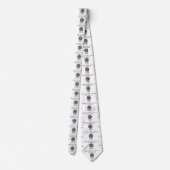 Cravate Logo et nom d'entreprise promotionnels modernes (Dos)