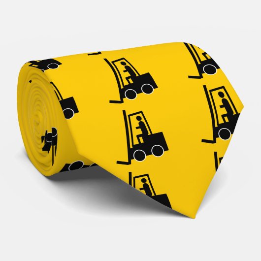 CRAVATE LOGO GRAPHIQUE DU VÉHICULE DE CONSTRUCTION (Roulé)