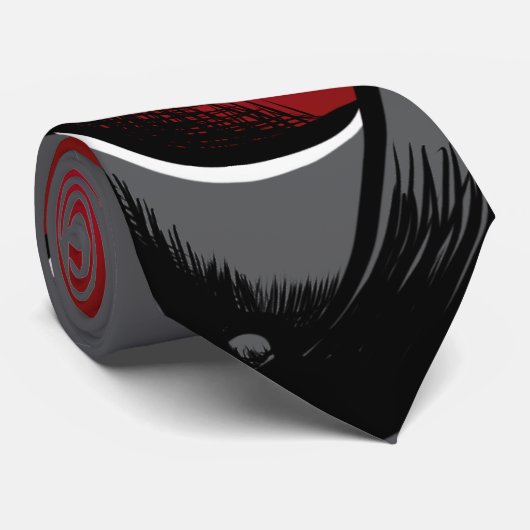 Cravate Logo graphique Poniboi113 (Roulé)