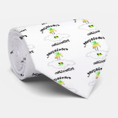 Cravate Logo nationaliste jamaïcain (Roulé)