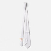 Cravate Logo orange de lacrosse (Dos)